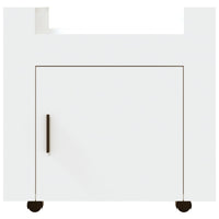 Carrello per Scrivania bianco 60x45x60 cm in Legno Multistrato cod mxl 39186