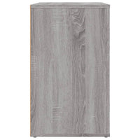 Comodino Grigio Sonoma 50x36x60 cm in Legno Multistrato 816734