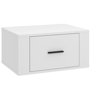 Comodino a Parete Bianco 50x36x25 cm 816840