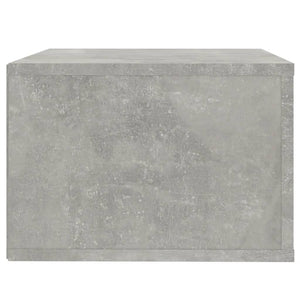 Comodino a Muro Grigio Cemento 50x36x25 cm cod mxl 31085