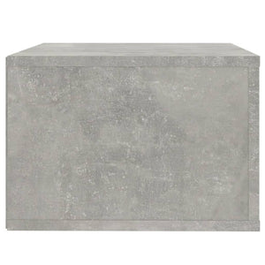 Comodini a Muro 2 pz Grigio Cemento 50x36x25 cm cod mxl 30017