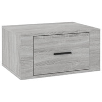 Comodino a Muro Grigio Sonoma 50x36x25 cm cod mxl 30111