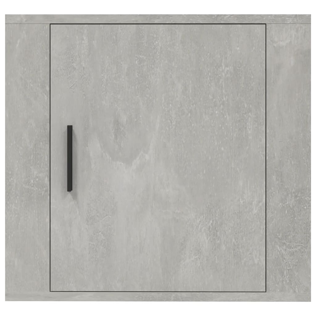 Comodino a Muro Grigio Cemento 50x30x47 cm cod mxl 30267