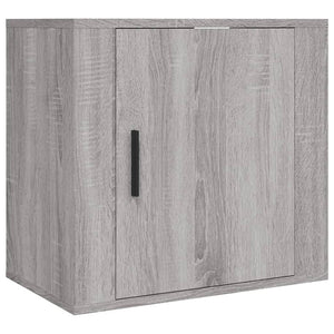 Comodini a Muro 2 pz Grigio Sonoma 50x30x47 cm cod mxl 29943