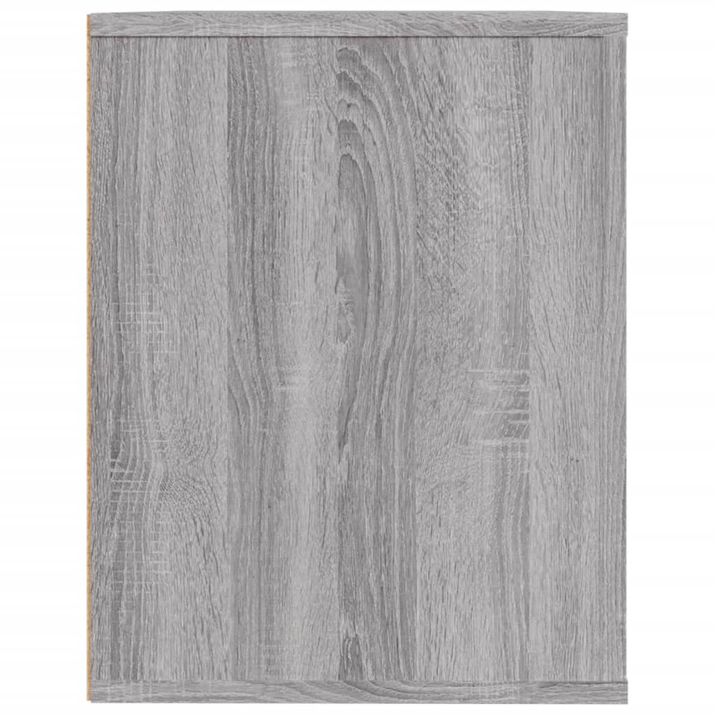 Scarpiera Grigio Sonoma 75x35x45 cm in Legno Multistrato cod mxl 40149