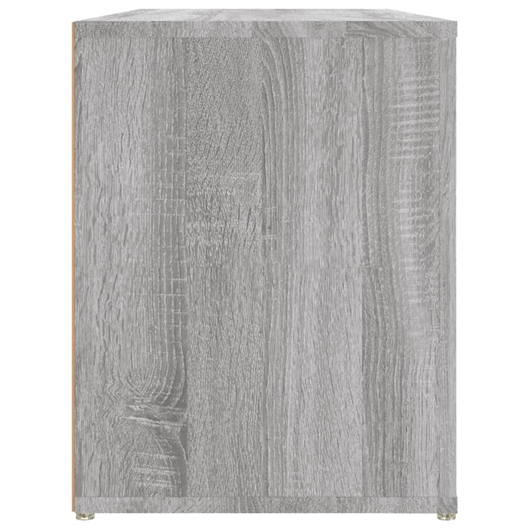 Scarpiera Grigio Sonoma 100x35x45 cm in Legno Multistrato cod mxl 39334