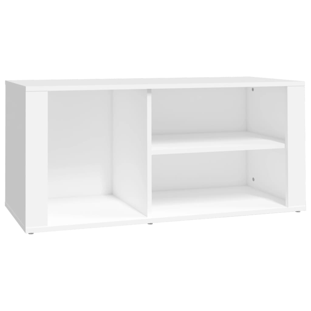 Scarpiera bianco 100x35x45 cm in Legno Multistrato 816920