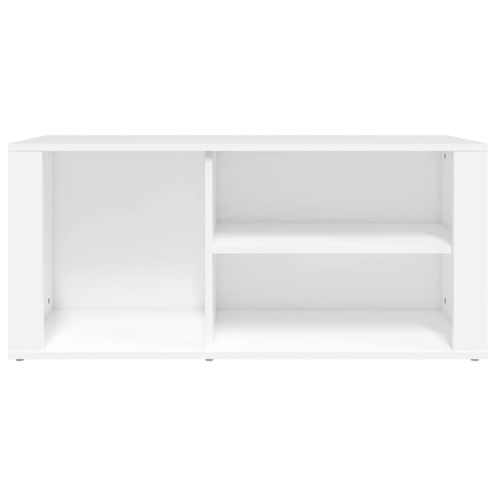 Scarpiera bianco 100x35x45 cm in Legno Multistrato 816920