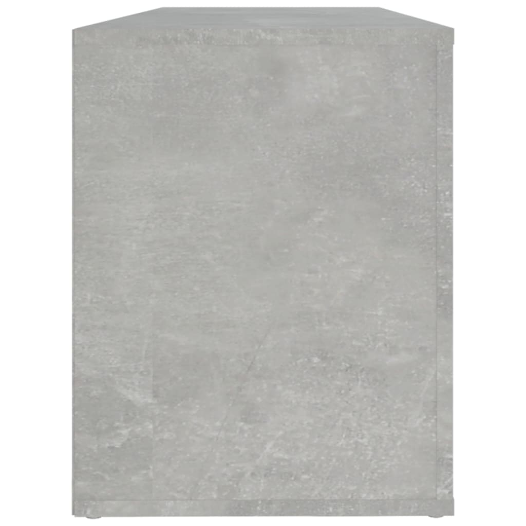 Scarpiera Grigio Cemento 100x35x45 cm in Legno Multistrato 816924