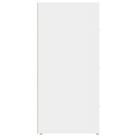 Credenza Bianca 40x33x70 cm in Legno Multistrato 819420