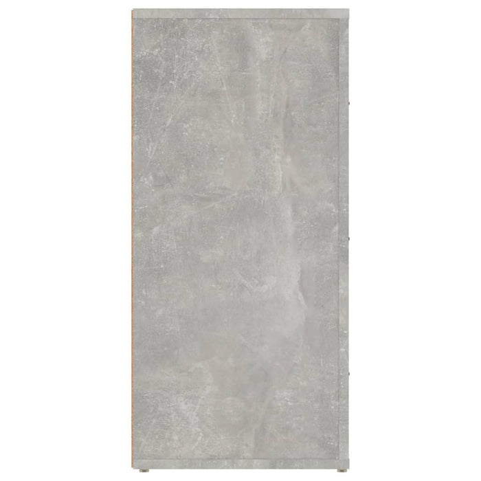 Credenza Grigio Cemento 40x33x70 cm in Legno Multistrato cod mxl 6612