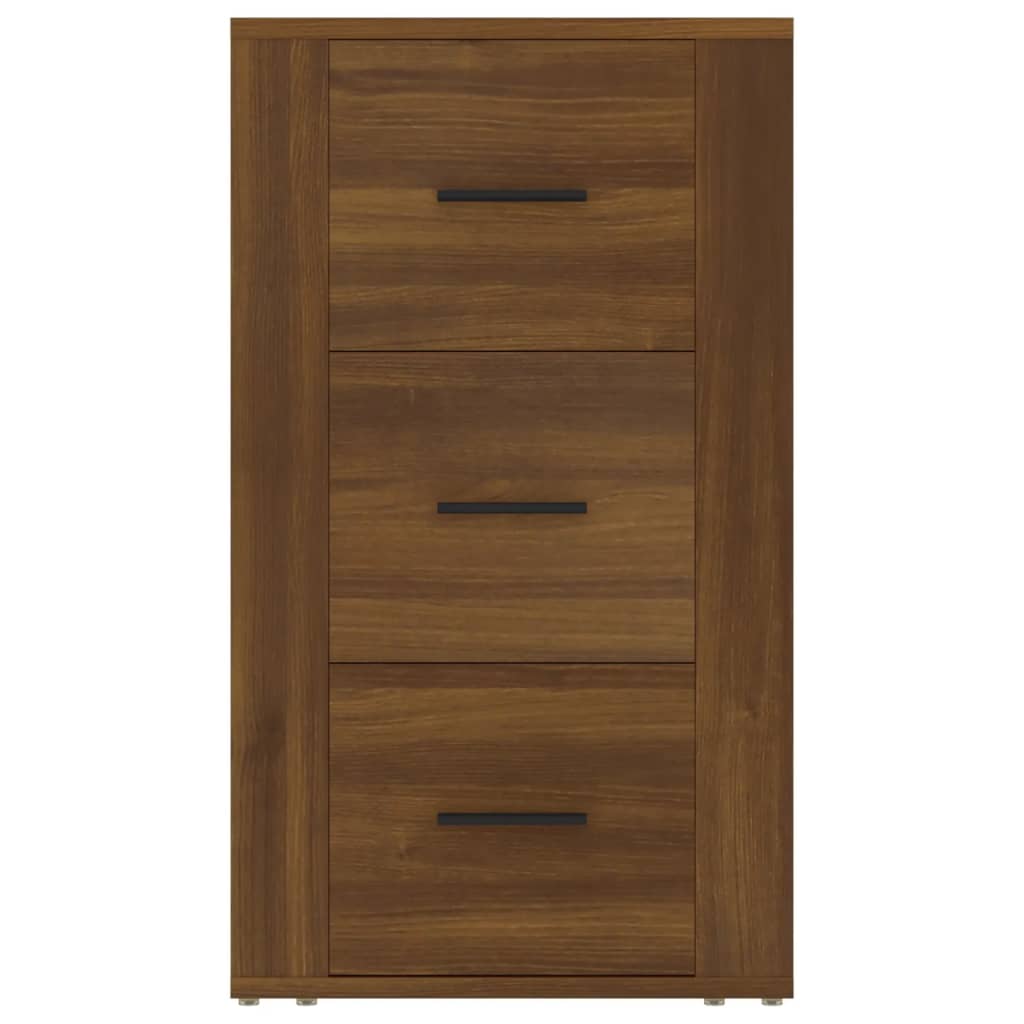 Credenza Rovere Marrone 40x33x70 cm in Legno Multistrato cod mxl 27893