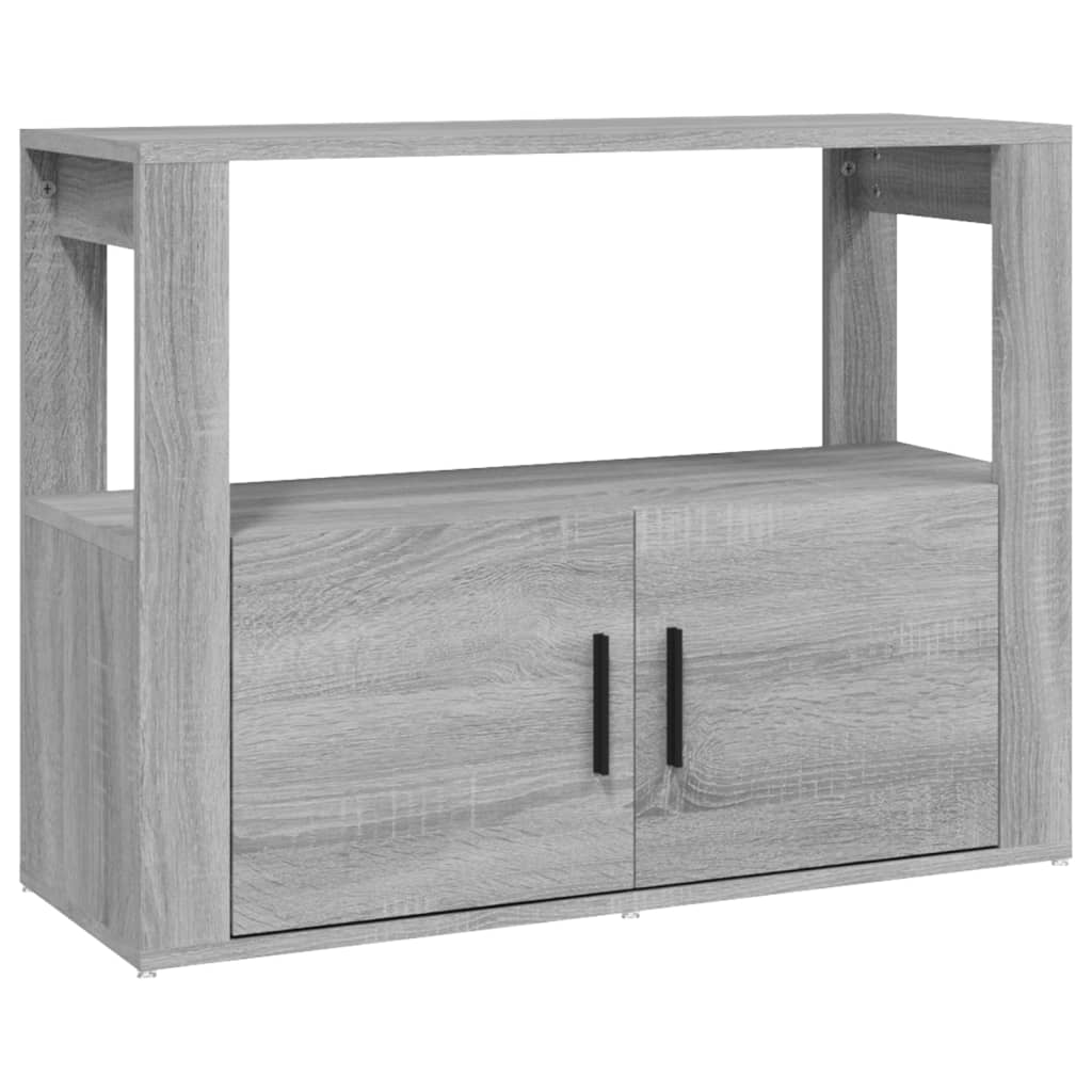 Credenza Grigio Sonoma 80x30x60 cm in Legno Multistrato cod mxl 23625