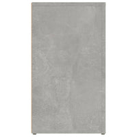 Credenza Grigio Cemento 80x30x54 cm in Legno Multistrato