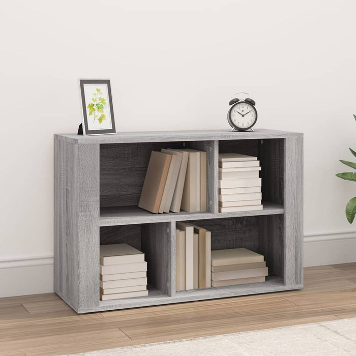 Credenza Grigio Sonoma 80x30x54 cm in Legno Multistrato