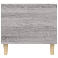 Tavolino da Salotto Grigio Sonoma 90x49x45 cm Legno Multistrato