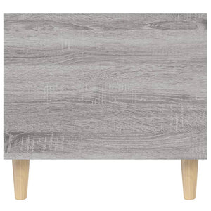 Tavolino da Salotto Grigio Sonoma 90x49x45 cm Legno Multistrato