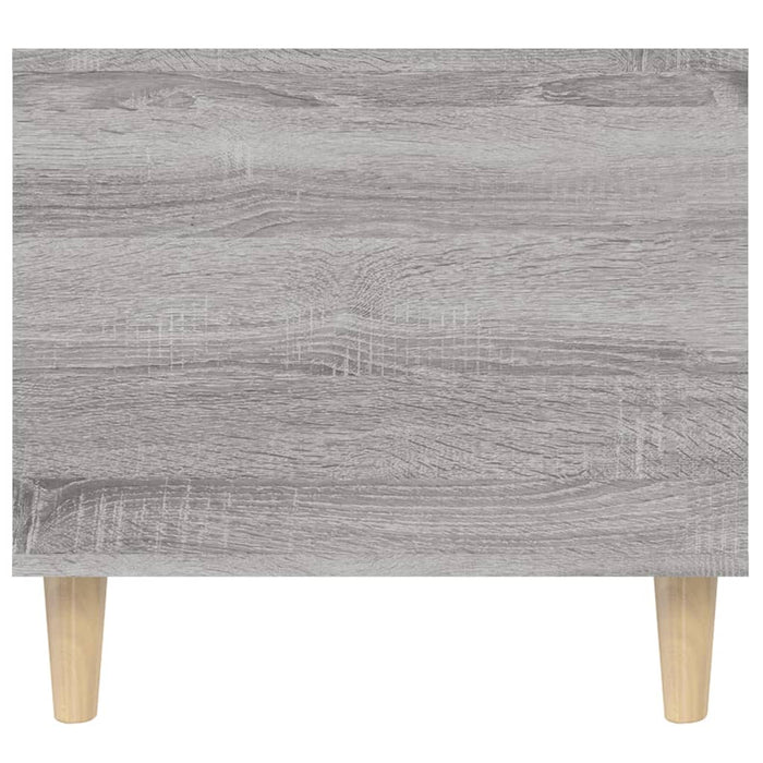 Tavolino da Salotto Grigio Sonoma 90x49x45 cm Legno Multistrato