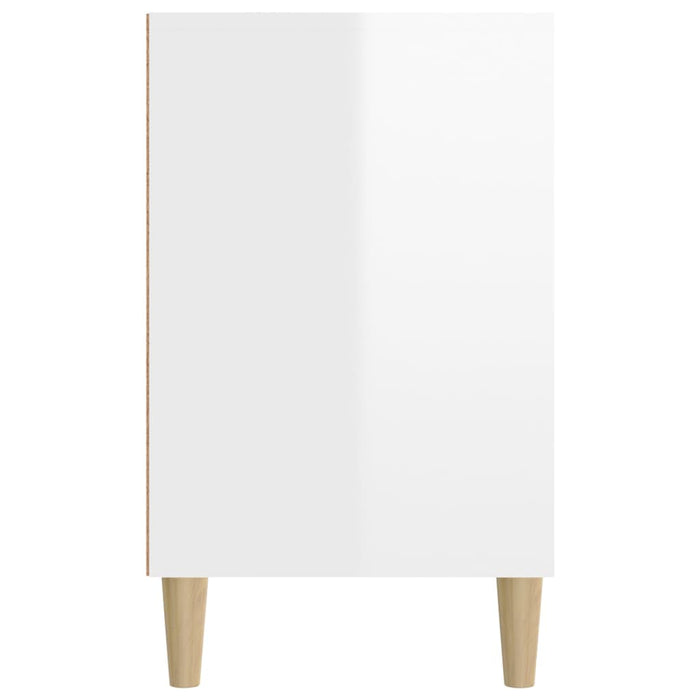 Scarpiera Bianco Lucido 102x36x60 cm in Legno Multistrato cod mxl 33459