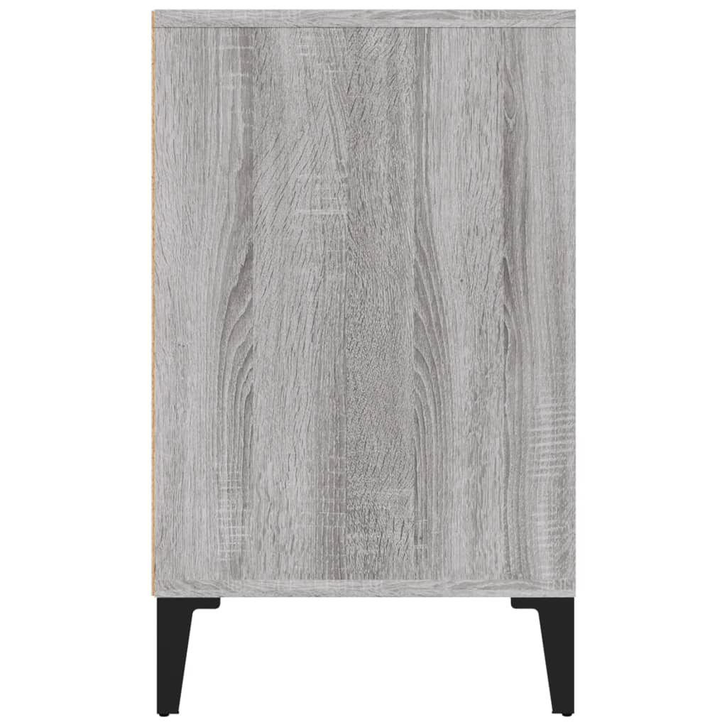 Scarpiera Grigio Sonoma 102x36x60 cm in Legno Multistrato 819738