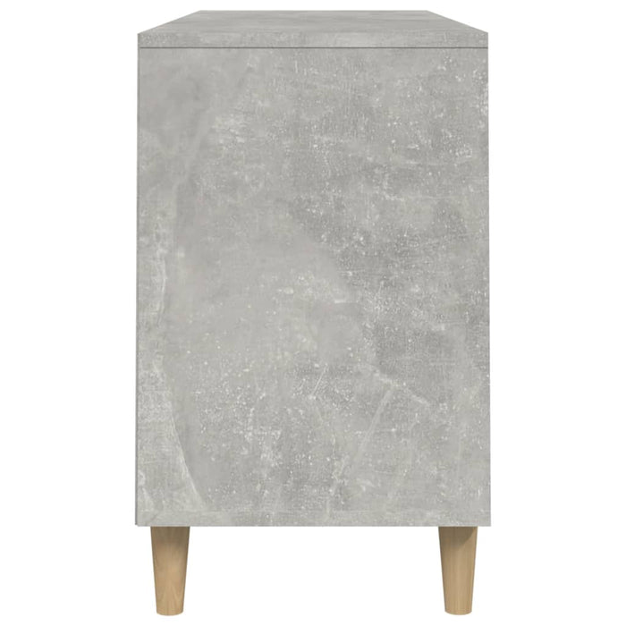 Scarpiera Grigio Cemento 102x36x60 cm in Legno Multistrato cod mxl 36546