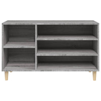 Scarpiera Grigio Sonoma 102x36x60 cm in Legno Multistrato cod mxl 37752