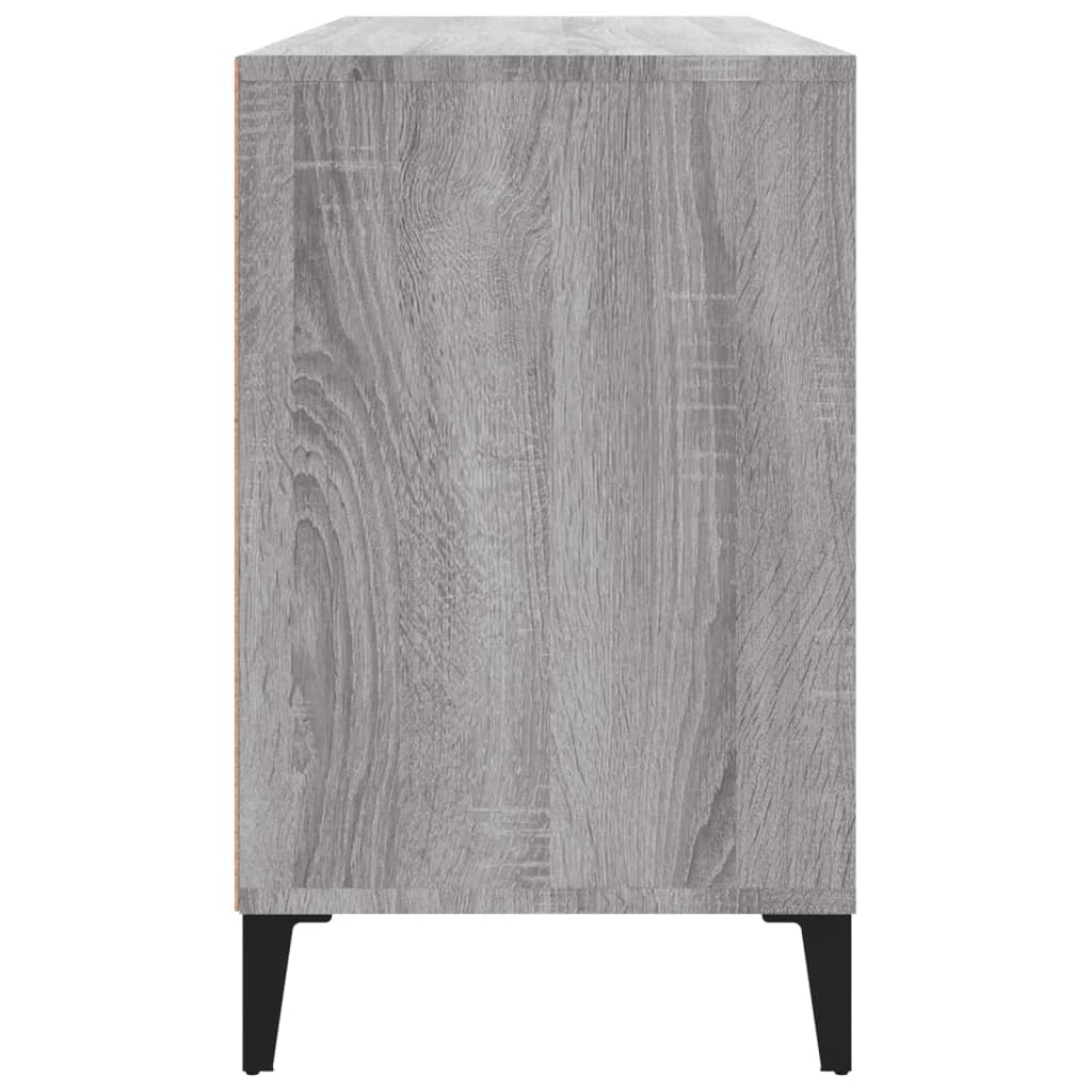 Scarpiera Grigio Sonoma 102x36x60 cm in Legno Multistrato 819754