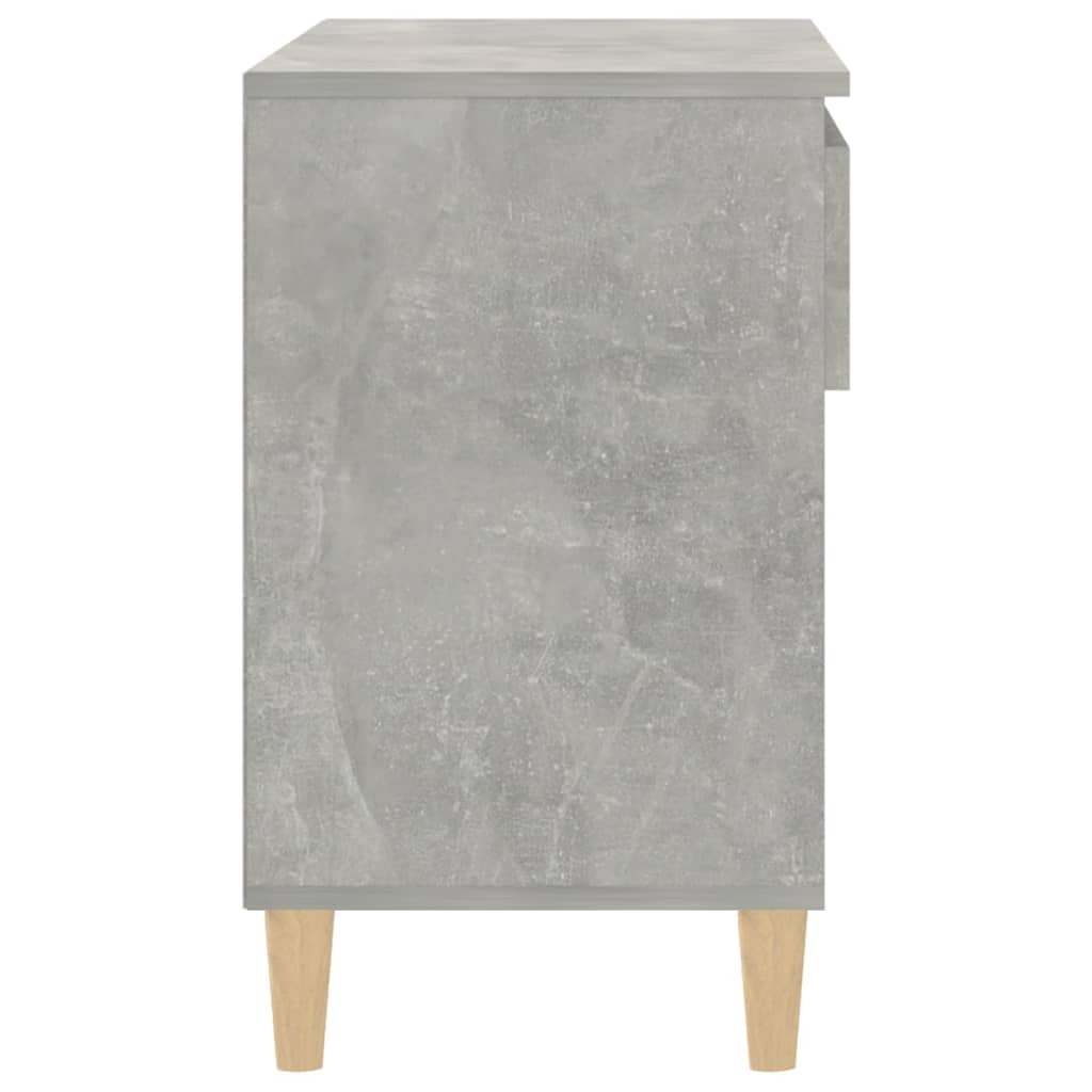 Scarpiera Grigio Cemento 70x36x60 cm in Legno Multistrato 819760