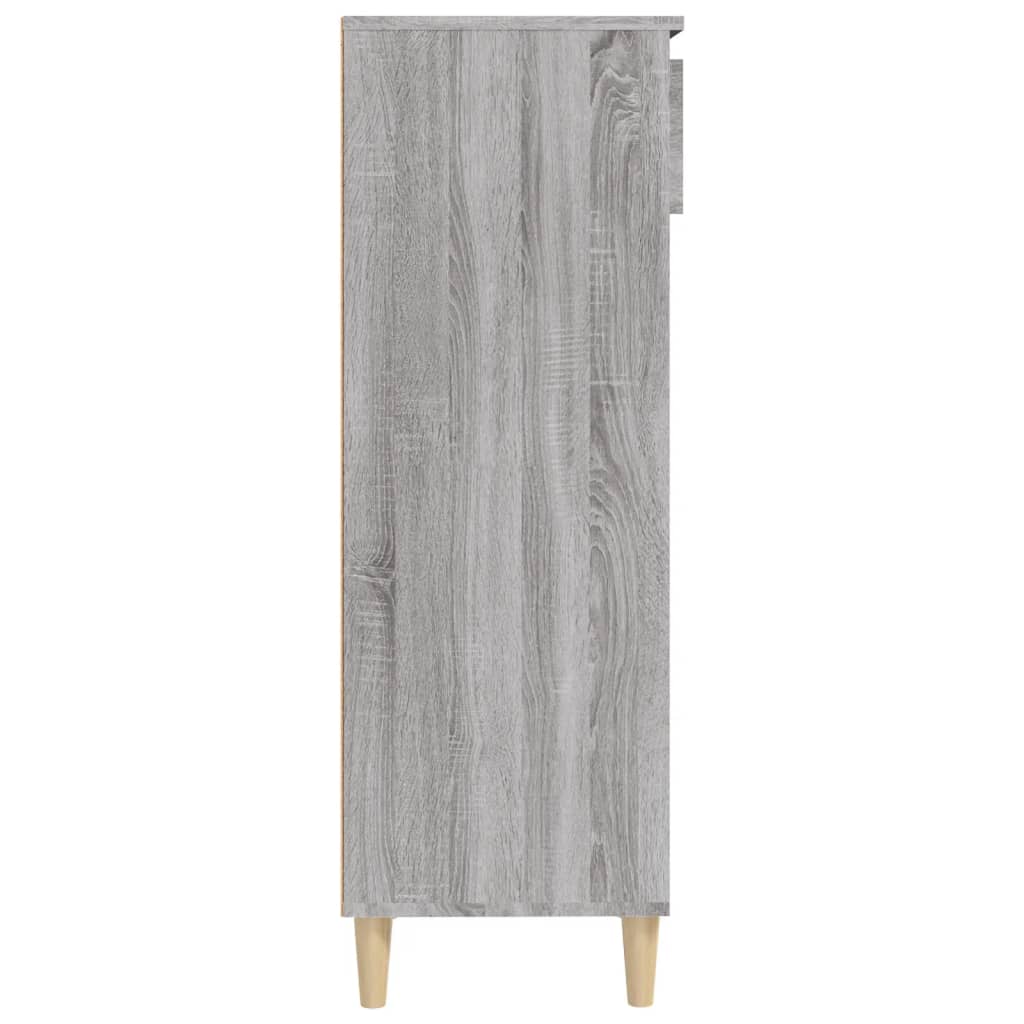 Scarpiera Grigio Sonoma 40x36x105 cm in Legno Multistrato 819778