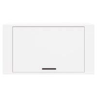 Scarpiera a Parete Bianco 70x35x38 cm Legno Multistrato cod mxl 41486