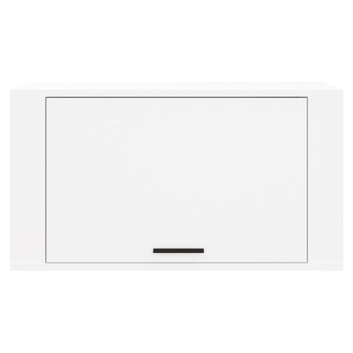 Scarpiera a Parete Bianco 70x35x38 cm Legno Multistrato cod mxl 41486