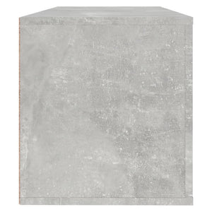 Scarpiera a Muro Grigio Cemento100x35x38cm in Legno Multistrato cod mxl 49124