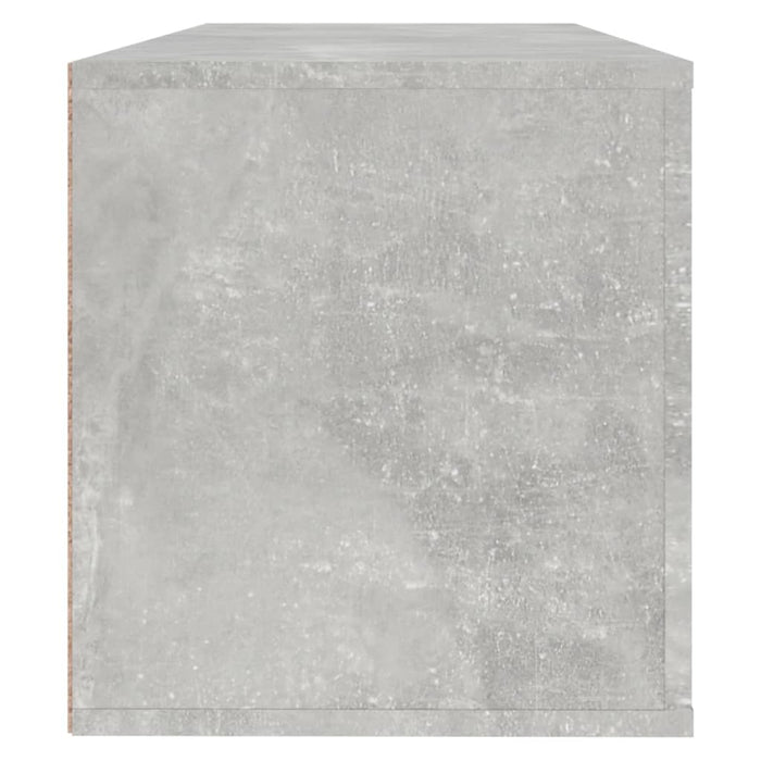 Scarpiera a Muro Grigio Cemento100x35x38cm in Legno Multistrato cod mxl 49124