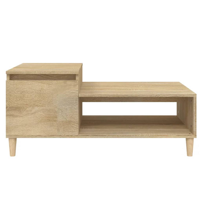 Tavolino da Salotto Rovere Sonoma 100x50x45cm Legno Multistrato 821127