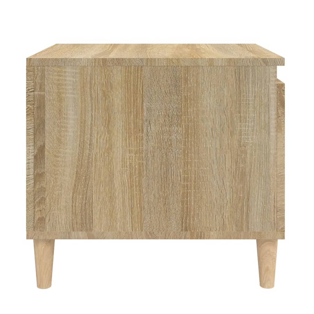 Tavolino da Salotto Rovere Sonoma 100x50x45cm Legno Multistrato 821127