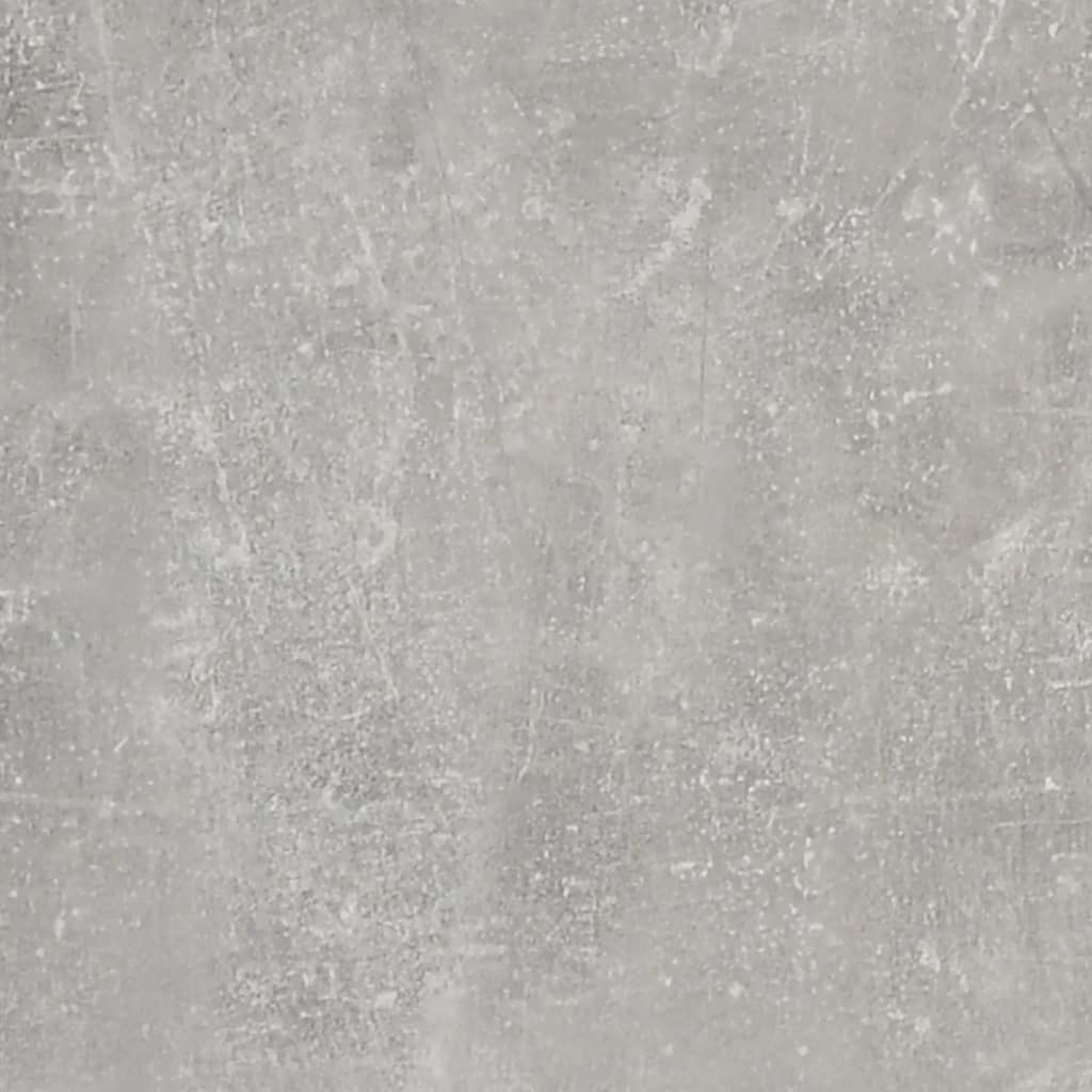 Tavolino Salotto Grigio Cemento 100x50x45 cm Legno Multistrato 821136