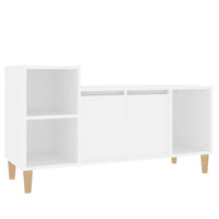 Mobile Porta TV Bianco 100x35x55 cm in Legno Multistrato cod mxl 26299