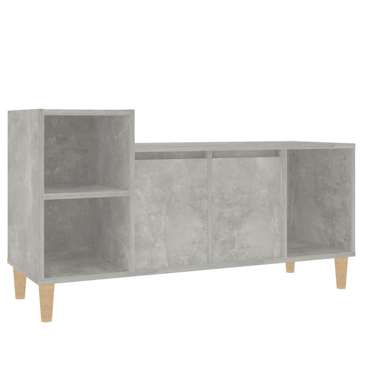 Mobile per TV Grigio Cemento 100x35x55 cm Legno Multistrato