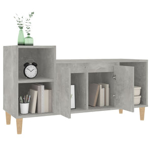 Mobile per TV Grigio Cemento 100x35x55 cm Legno Multistrato