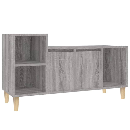 Mobile TV Grigio Sonoma 100x35x55 cm in Legno Multistrato cod mxl 27443