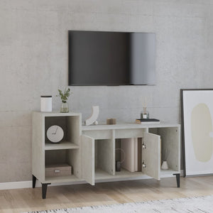 Mobile per TV Grigio Cemento 100x35x55 cm Legno Multistrato cod mxl 16380