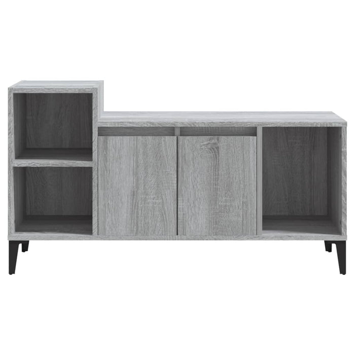 Mobile TV Grigio Sonoma 100x35x55 cm in Legno Multistrato