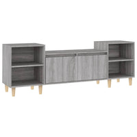 Mobile TV Grigio Sonoma 160x35x55 cm in Legno Multistratocod mxl 127187