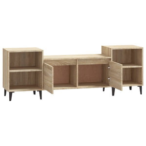 Mobile Porta TV Rovere Sonoma 160x35x55 cm Legno Multistrato