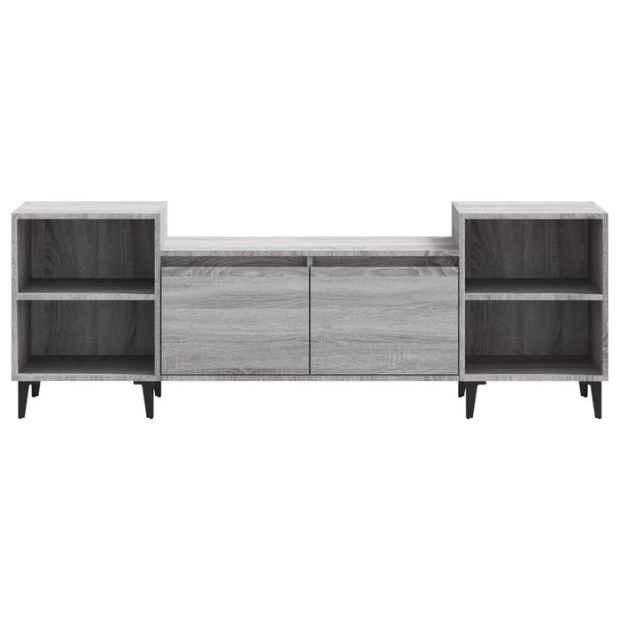 Mobile TV Grigio Sonoma 160x35x55 cm in Legno Multistrato 821202