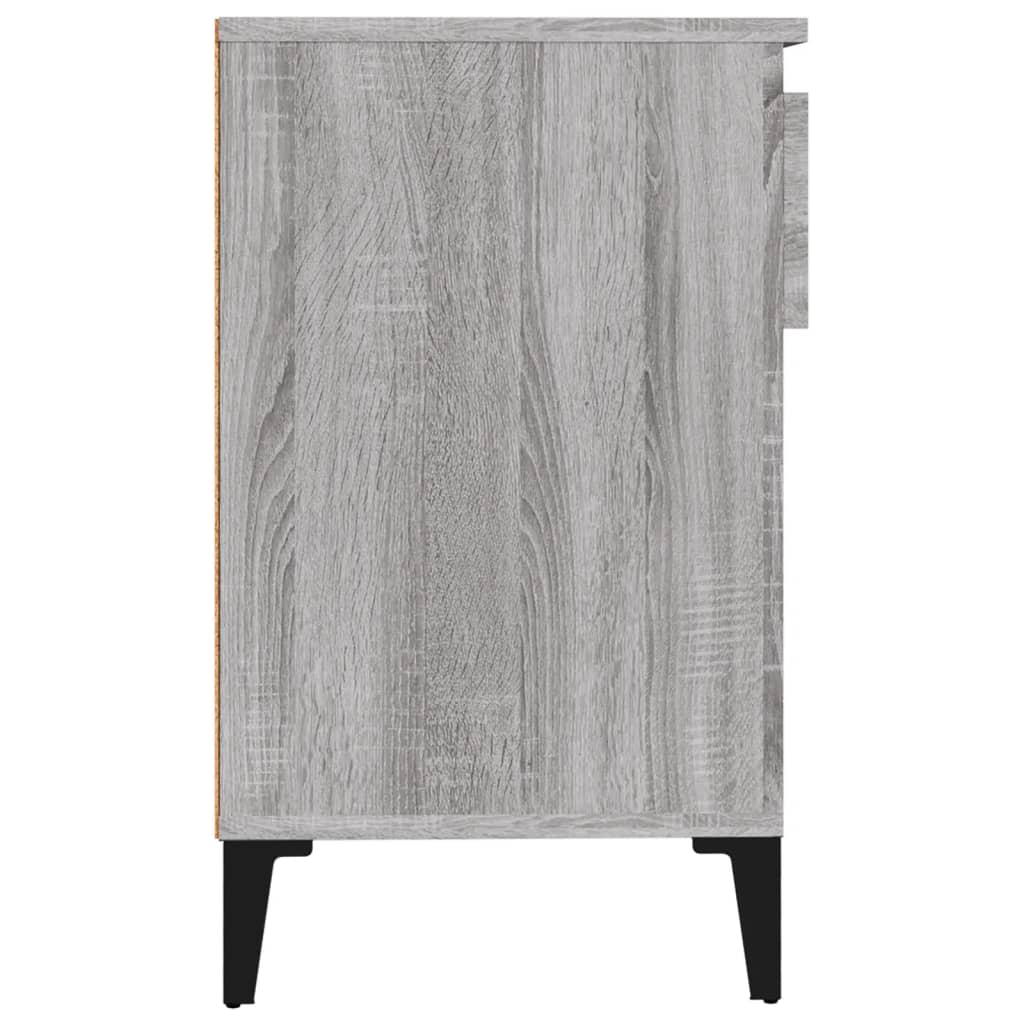 Scarpiera Grigio Sonoma 102x36x60 cm in Legno Multistrato cod mxl 34089