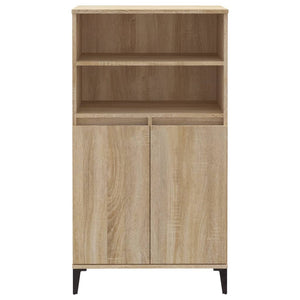 Credenza Rovere Sonoma 60x36x110 cm in Legno Multistrato cod mxl 17696