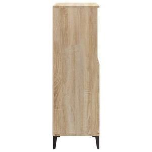 Credenza Rovere Sonoma 60x36x110 cm in Legno Multistrato cod mxl 17696