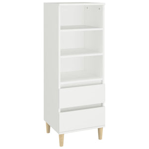 Credenza Bianco 40x36x110 cm in Legno Multistrato cod mxl 5785