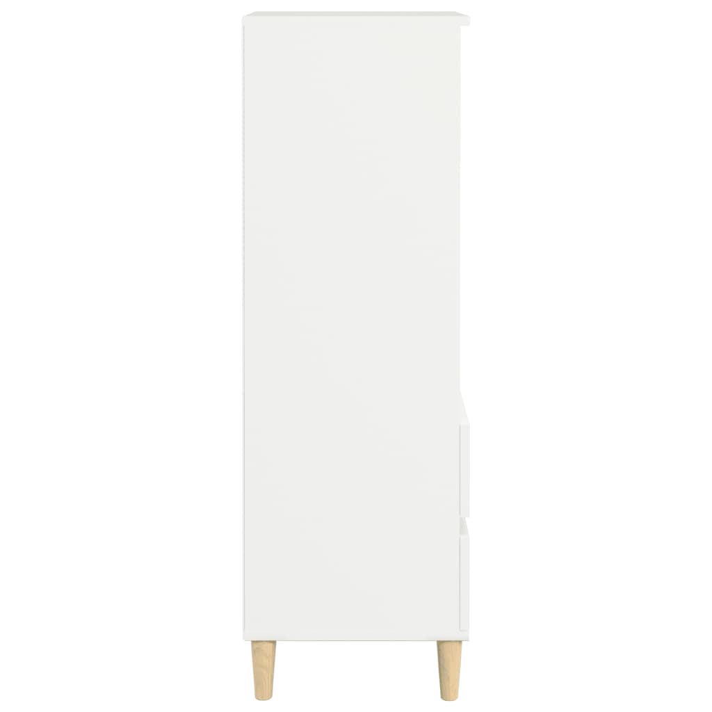 Credenza Bianco 40x36x110 cm in Legno Multistrato cod mxl 5785